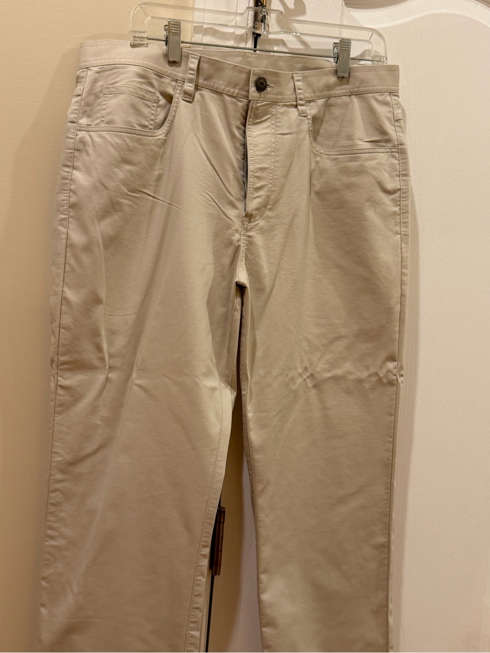 Men's Casual Chino Pants in Light Beige Onward Reserve 35/30